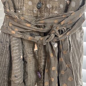 Magnolia Pearl Artist Smock Top NWT Plus Gift